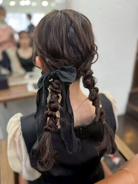 ネウィベルシア 名駅(newi belsia) ヘアセット/ヘアアレンジ/結婚式/2次会/パーティー/名駅/名古屋