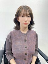 オンカン(onkan)&nbsp;くびれレイヤー／オリーブブラウンカラー／髪質改善カラー