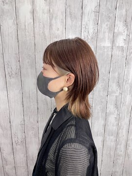 ビューティドレッセヤマノ 池袋パルコ(Beauty Dresse YAMANO) 【インナーカラー】【ダブルカラー】【ウルフカット】【カラー】