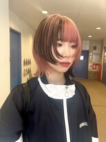 ノブレス(NOBLESSE)&nbsp;デザインカラー/ショートウルフ