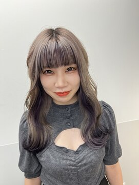 アマトウキョウ アユンチェ(AMA TOKYO×AYUNCHE) 韓国ヘア　2wayバング  レイヤーカット くびれヘア  顔周り