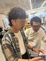 キーチェ 梅田中崎町(keych)&nbsp;レイヤーカット/ウェーブミディアム[中崎町/梅田駅］