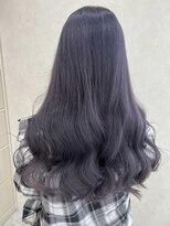 リトバイトゥルークリエイション 大宮(Re:to by True Creation)&nbsp;【大人かわいい】ブルーバイオレット×艶髪ロング