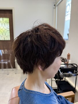 アムレヘアーエタ(amule hair eta) 【amule hair eta】マッシュショートパーマ30/40/50代