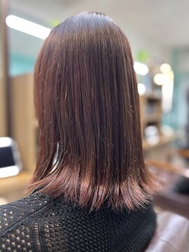 ヘアジーナ(Hair Jina) 秋色レッドブラウン♪