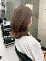 ノエ(noe)&nbsp;黒髪カタログ/クラゲヘアー/オリーブグレー/栄r25