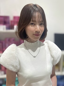 アッシュ 中目黒店(Ash) 韓国風内巻きボブ(タンバルモリ)