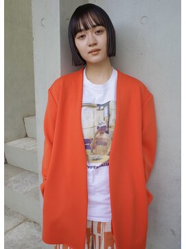 ソワ オモテサンドウ(SOIE OMOTESANDO) 【SOIE】切りっぱなしボブ