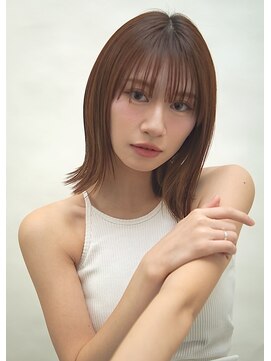 ネオリーブ ジューク 日吉店(Neolive JuQ) 小顔レイヤーオリーブグレーカラー/20代30代40代/日吉/髪質改善