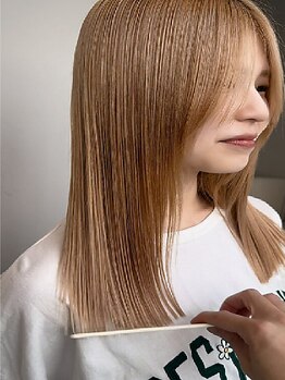 驚きの指通りにきっと感動♪丁寧なカウンセリングであなたの髪質を見極めずっと続く美髪へと優しく導きます