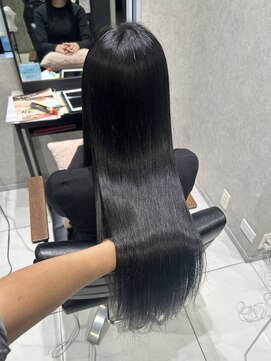 フォルテノエル 静岡鷹匠店(FORTE Noel) ブルーブラック/透明感カラー/髪質改善