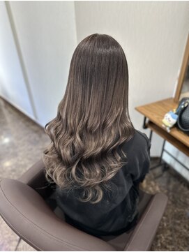 フロレゾンヘアデザインエクステ(floraison hair design exte) exte color × graige