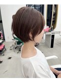 【頭の形が綺麗に見えるくびれショート】
