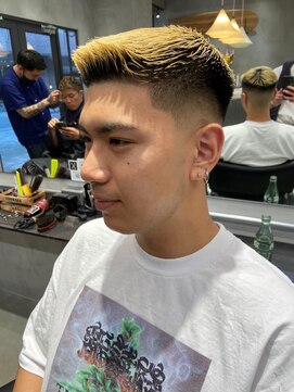 エフエム 明大前(FM) バーバー　刈り上げショート/アップバング/フェードカット