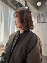 リラス 博多(rilas)&nbsp;ボブパーマ　セット簡単　前髪パーマ　ボブパーマスタイル