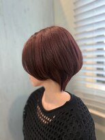 エオン(eon)&nbsp;アクセントカラーショートボブ