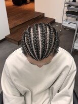 ヌーク 押上店(NooK)&nbsp;地毛コーンロウ/コーンロウ/特殊ヘア/メンズ