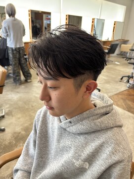 Men’s CANOE 山口小郡店 メンズカット/メンズパーマ/メンズ眉毛【メンズカノエ】 フェザーショート