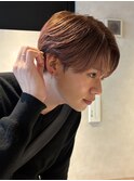 MEN'S HAIR/メンズヘア/ブリーチなしダブルカラー/韓国風ヘア