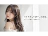 【レディースのみ】N.《エヌドット》リタッチカラー+カット