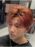 MEN'S HAIR/波巻きツイストスパイラル/リバースセンターパート