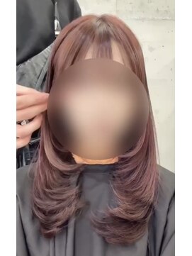 リリアン(ReLien) 美髪縮毛矯正してても可能なレイヤーカット