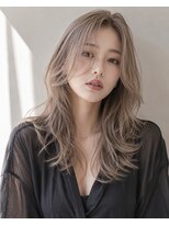 サンク(thank)&nbsp;大人のハイトーンセミディ｜シアーベージュ