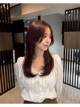 キラヴィ 三宮店(KIRAVI) 成人式レイヤーカットウルフボブ マッシュウルフミルクティーベ