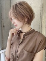 ロンドシトリン 四条烏丸(Lond citrine) ショート/ミルクブラウン/顔周り/30代40代50代/四条烏丸
