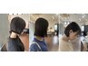 縮毛矯正+カット+premiumTR¥25300