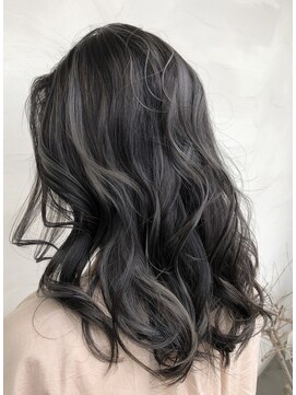 ロダット 横浜(LODAT by little) コントラストハイライト×グレイ【LODAT横浜】