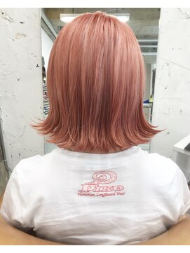 ヘアアトリエコモノ(hair l'atelier KoMoNo) 【KoMoNo】コーラルピンク【RIN】