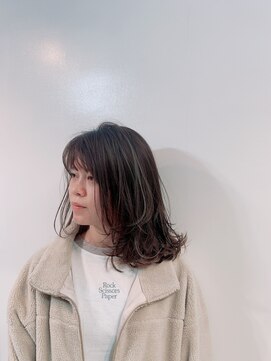 ヘアーサロン オーツー(HAIR SALON O+O) 大人可愛い甘辛ミディスタイル