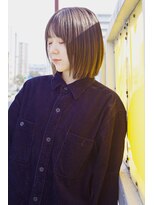 コーン ヘアデザイン(cone hair design)&nbsp;【インナーブリーチ】切りっぱなしボブ