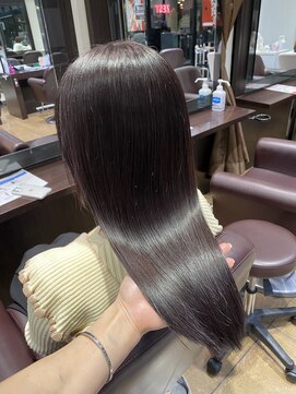 ゼスト フィーノ(ZEST fino) 【ZEST立川 橋本姫奈】ラベンダーグレージュ×髪質改善