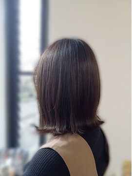 ロペヘアリッシェル(LOPE hair Richel) 【LOPEhairRichel/オーハシ】オフィスOK透明感ダークブラウン