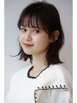 ラフ フロム ガーデン(Laf from GARDEN) 20大丈夫30代におすすめ柔らかくびれミディアムヘア