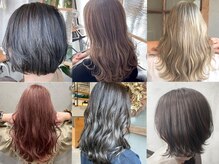 【なりたいを叶える豊富なカラー】透明感カラーから韓国風カラーまで★