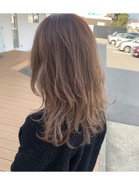 カノエ 福岡香椎店(canoe) 韓国スタイル/グレージュ/髪質改善縮毛矯正/香椎/千早/髪質改善
