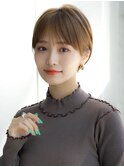 前髪あり大人ショート20代30代40代【AIN.表参道】川原大地