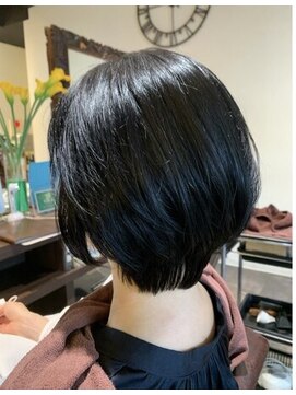 ヘアーリゾート ライフ(Hair Resort LIFE) ナチュラルショートボブ★