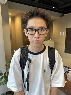 ヘアー アイス ルーチェ(HAIR ICI LUCE) スパイキーショート/メンズカット/20代30代/山中