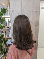 トゥーミー(to mee)&nbsp;ロブ×レイヤー×オリーブベージュ♪【新田】