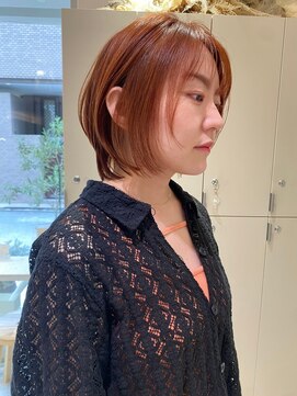 メゾンマイル 恵比寿(maison mile) ハッシュカット/似合わせカット/レッドブラウン[恵比寿駅]