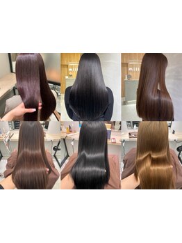 【梅田茶屋町】《Aujuaソムリエ在籍》女性らしい品やかな美髪を叶えるヘアケアをご提案*厳選TR多数取扱中◎
