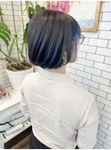 ＊THE &nbsp;RIRE. &nbsp;アッシュグレー×インナーブルー＊