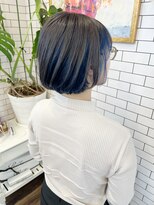 リール(THE RIRE.)&nbsp;＊THE  RIRE.  アッシュグレー×インナーブルー＊