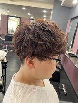 アイズ 渋沢(AIZU)&nbsp;波巻きパーマ/スパイラルパーマ/ツイストスパイラル/メンズ