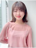 小顔くびれボブ*大人ボブ*外ハネボブ*前髪ありボブ*白髪染めOK