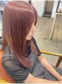 ワンブリーチで可愛いラベンダーピンク☆